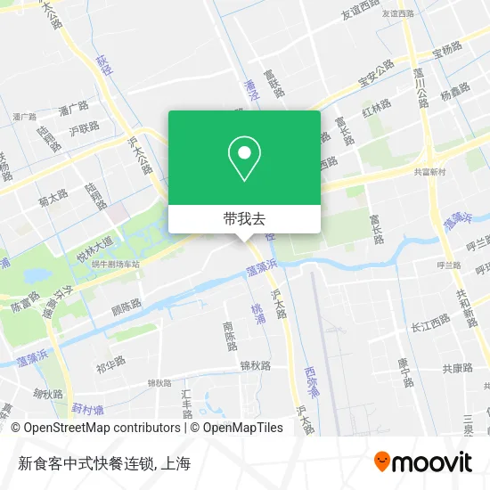 新食客中式快餐连锁地图