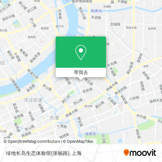 绿地长岛生态体验馆(张杨路)地图