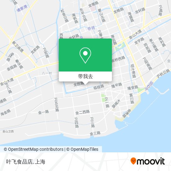 叶飞食品店地图