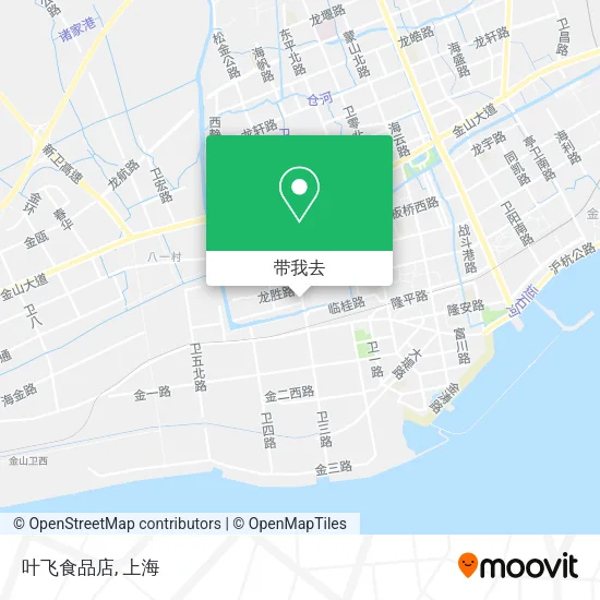 叶飞食品店地图
