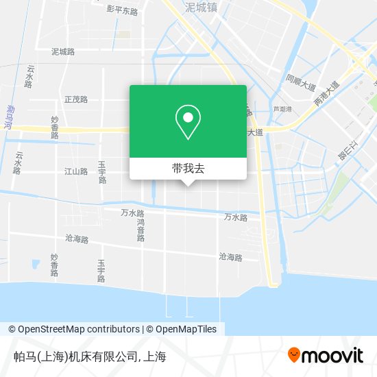 帕马(上海)机床有限公司地图