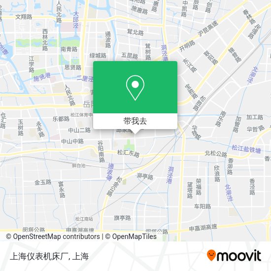 上海仪表机床厂地图