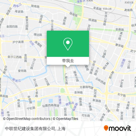 中联世纪建设集团有限公司地图