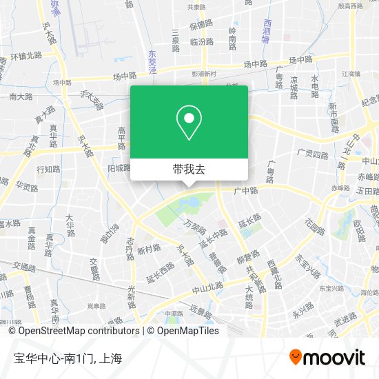 宝华中心-南1门地图