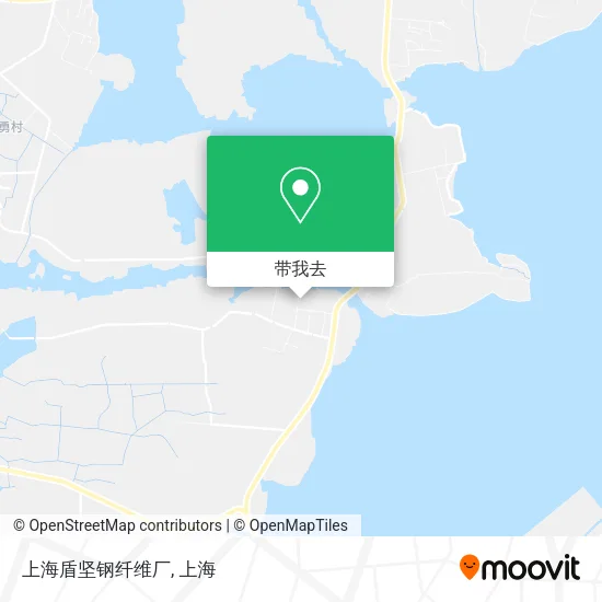 上海盾坚钢纤维厂地图