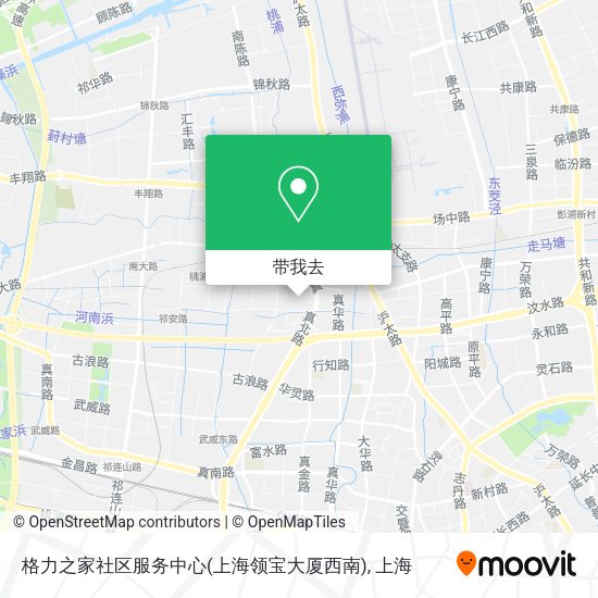 格力之家社区服务中心(上海领宝大厦西南)地图