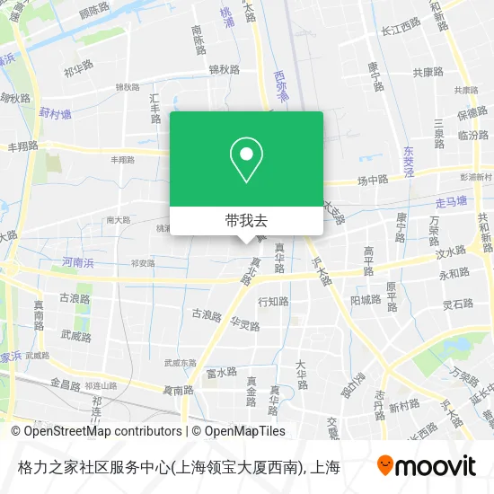 格力之家社区服务中心(上海领宝大厦西南)地图