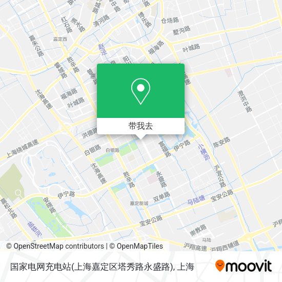 国家电网充电站(上海嘉定区塔秀路永盛路)地图