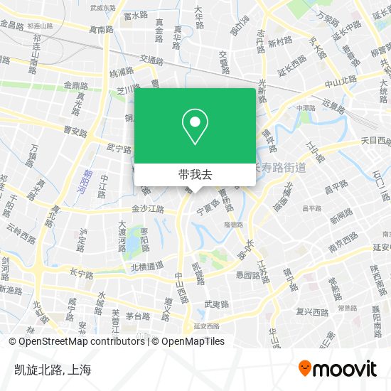 凯旋北路地图