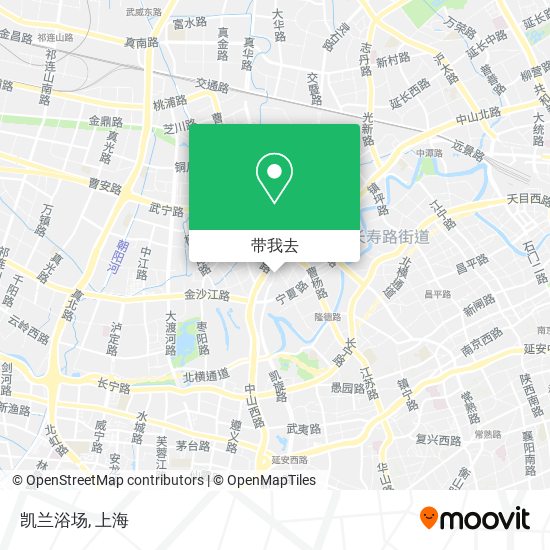 凯兰浴场地图