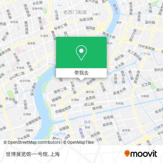 世博展览馆-一号馆地图