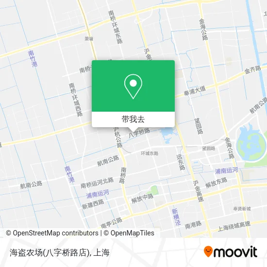 海盗农场(八字桥路店)地图