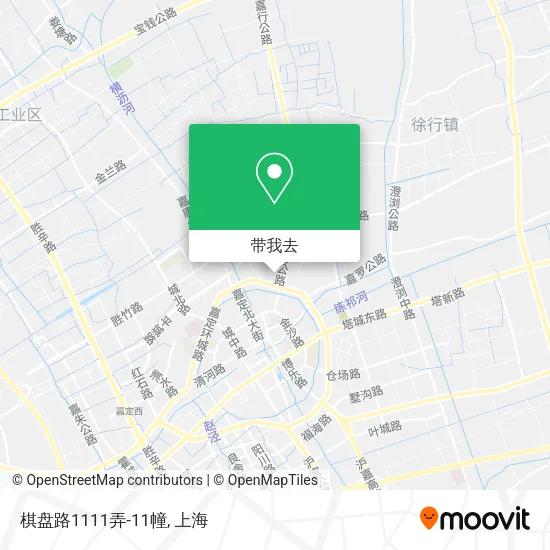 棋盘路1111弄-11幢地图