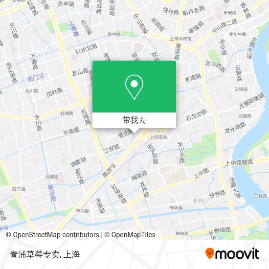 青浦草莓专卖地图