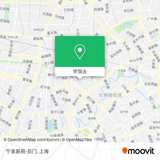 宁泉新苑-后门地图