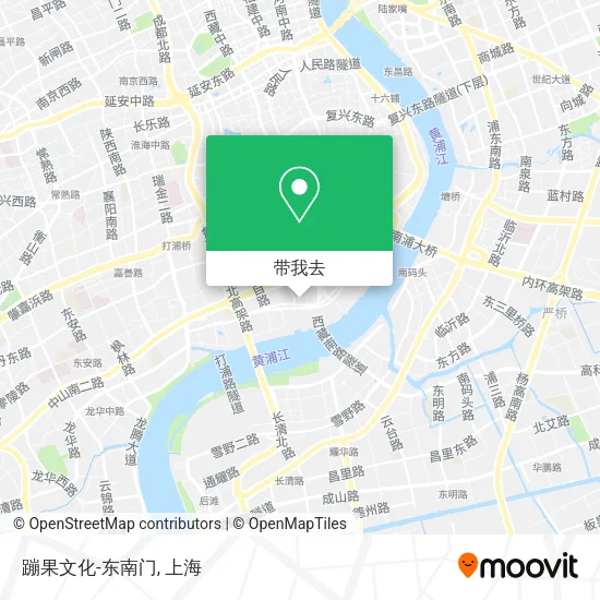 蹦果文化-东南门地图