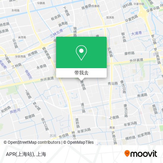 APR(上海站)地图