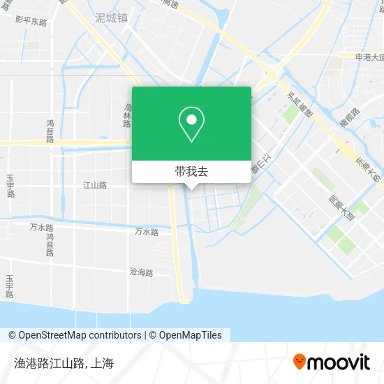 渔港路江山路地图