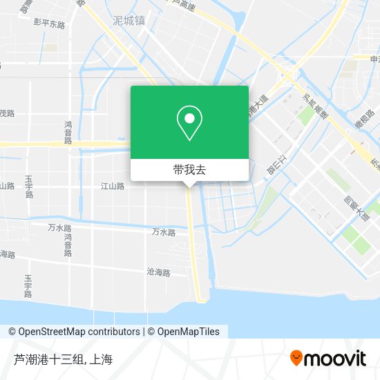 芦潮港十三组地图