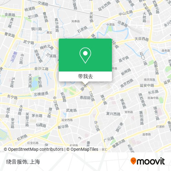 绕音服饰地图