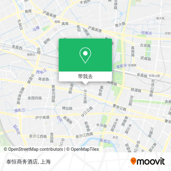 泰恒商务酒店地图