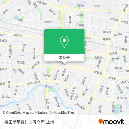 美国苹果折扣九号仓库地图