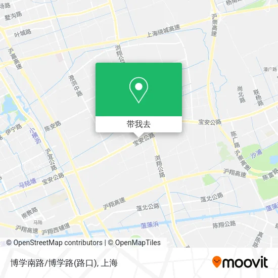 博学南路/博学路(路口)地图