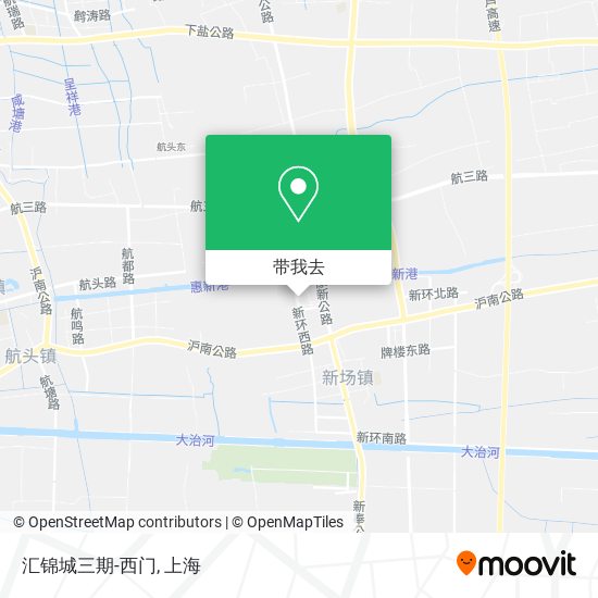 汇锦城三期-西门地图