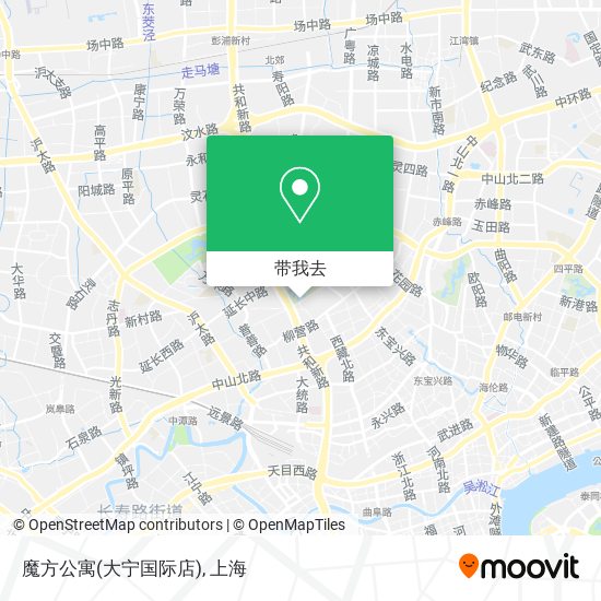 魔方公寓(大宁国际店)地图