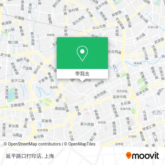 延平路口打印店地图