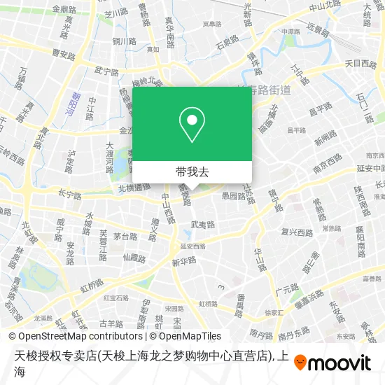 天梭授权专卖店(天梭上海龙之梦购物中心直营店)地图