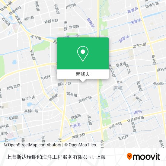 上海斯达瑞船舶海洋工程服务有限公司地图