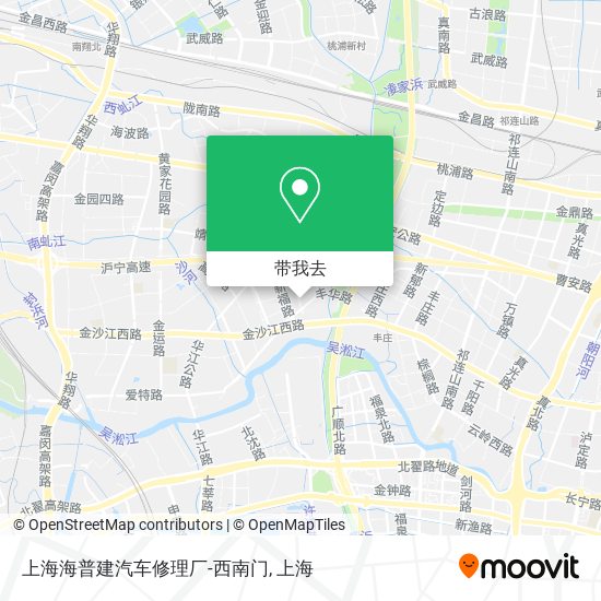 上海海普建汽车修理厂-西南门地图