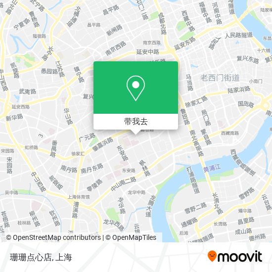 珊珊点心店地图