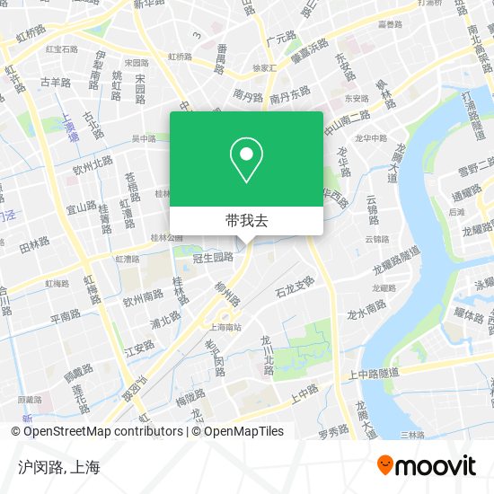 沪闵路地图