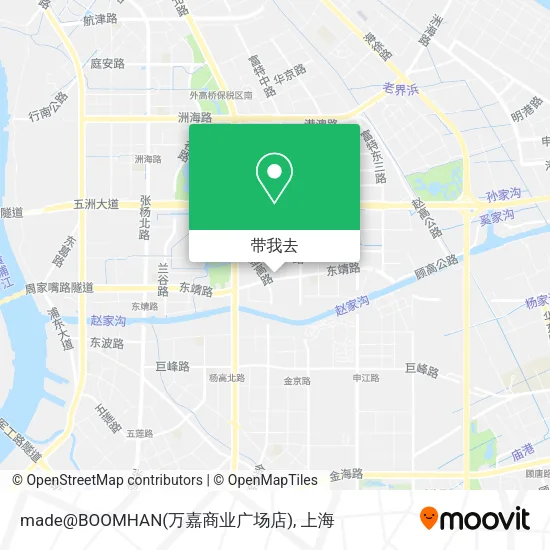 made@BOOMHAN(万嘉商业广场店)地图