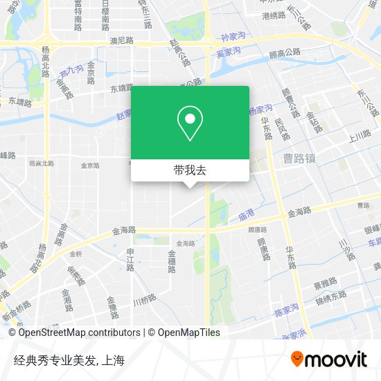 经典秀专业美发地图