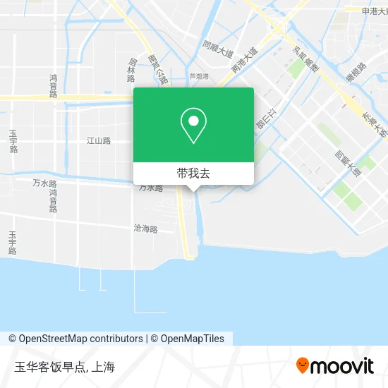 玉华客饭早点地图