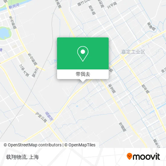 载翔物流地图