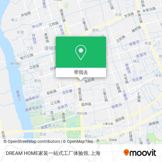 DREAM HOME家装一站式工厂体验馆地图