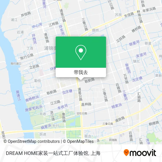 DREAM HOME家装一站式工厂体验馆地图