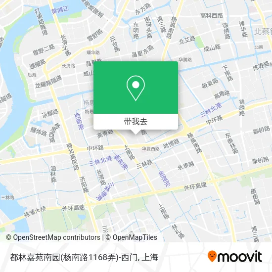 都林嘉苑南园(杨南路1168弄)-西门地图