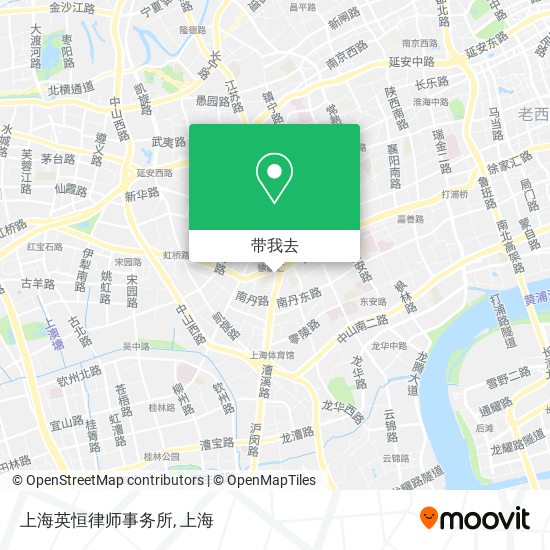 上海英恒律师事务所地图