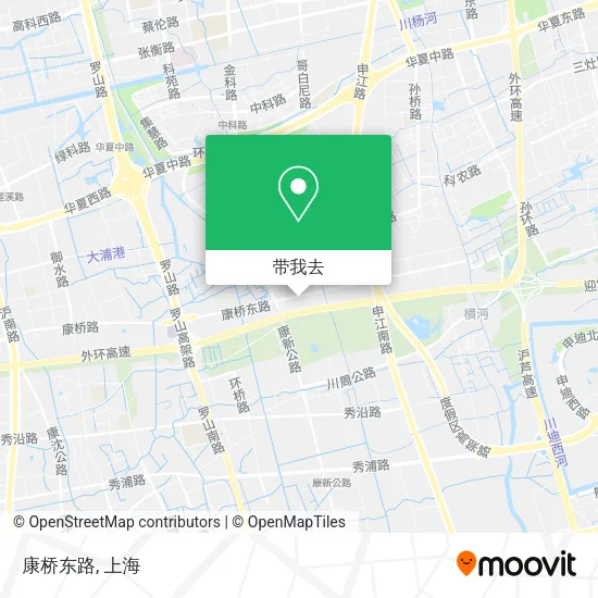 康桥东路地图