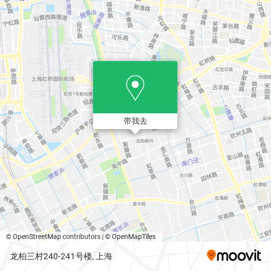 龙柏三村240-241号楼地图