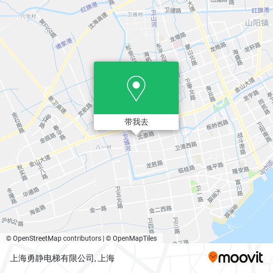 上海勇静电梯有限公司地图