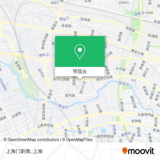 上海门刺青地图