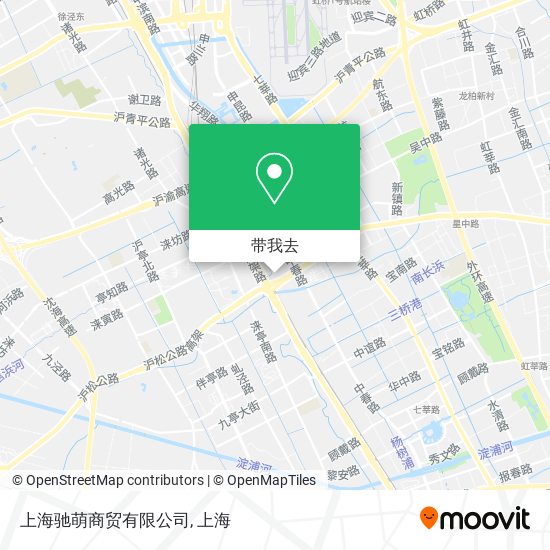 上海驰萌商贸有限公司地图