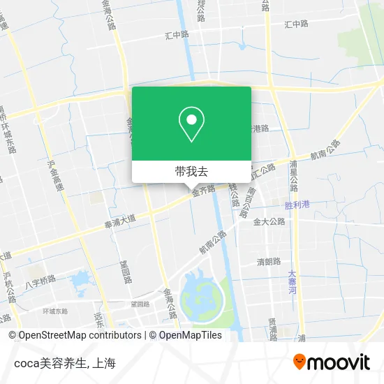 coca美容养生地图
