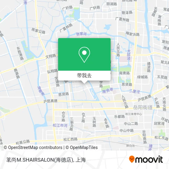 茗尚M.SHAIRSALON(海德店)地图